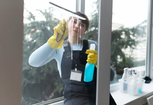Nettoyage de vitres intérieures et extérieures à Diémoz